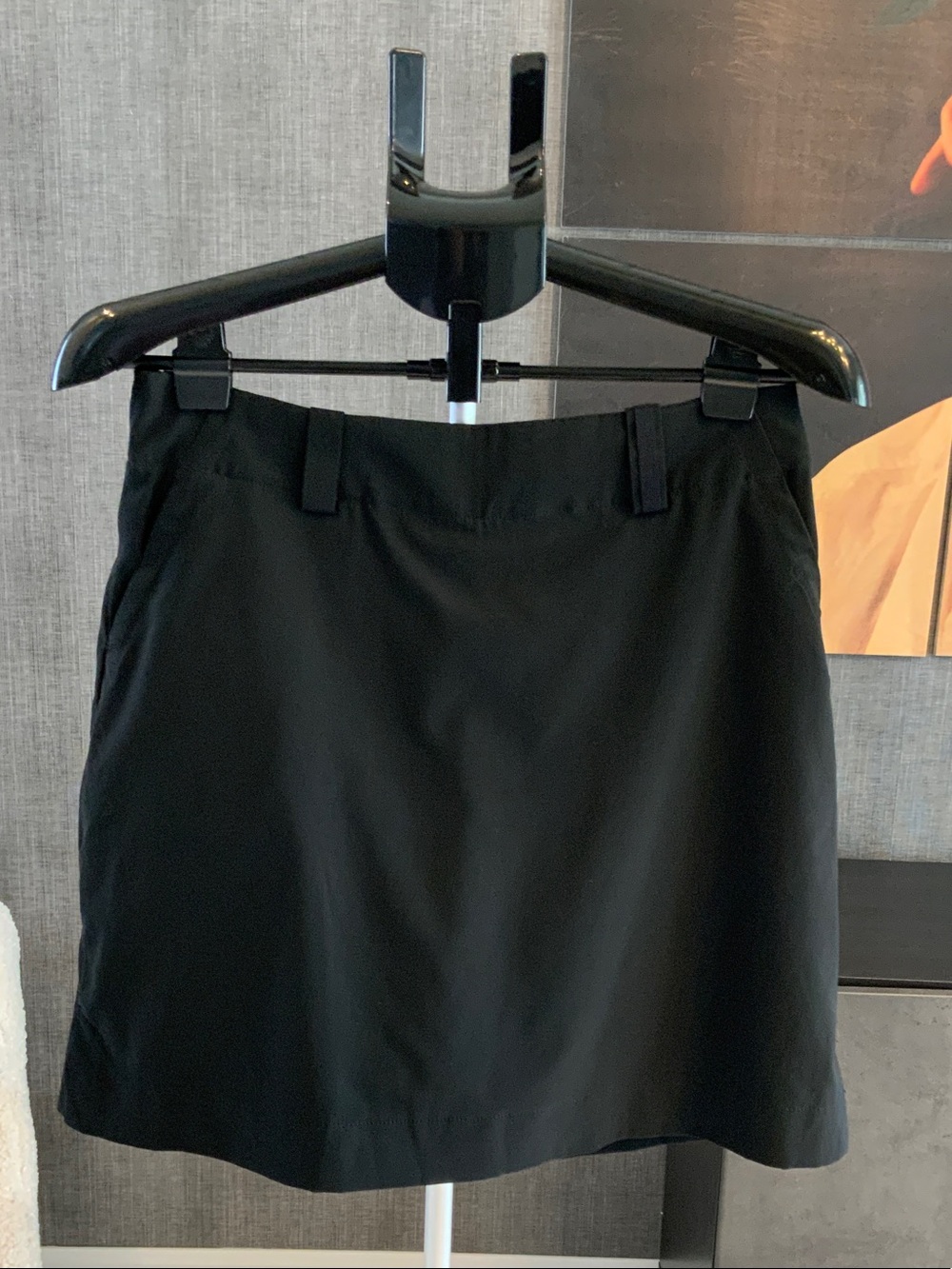 Nike Golf Black Mini Skirt with Belt Loops 6P